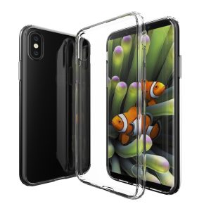 Crystal Clear Slim case protector for iPhone X cell phones