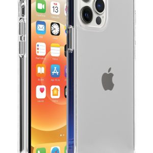 Crystal clear slim case protector for iPhone 12 / iPhone 12 Pro cell phones