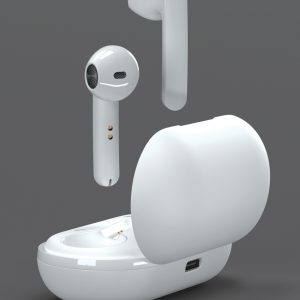 USG Airo True Wireless Bluetooth Earbuds White PowerPeak