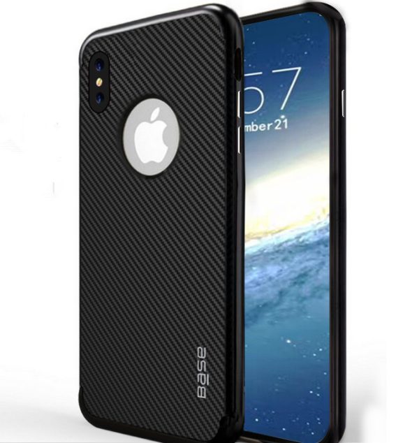 iPhone X Black Case With Reinforced Bumper Online - Power Peak Products