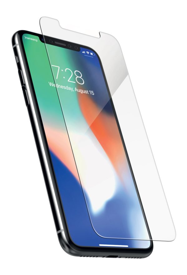 Clear tempered glass screen protector for iPhone X / XS / 11 Pro