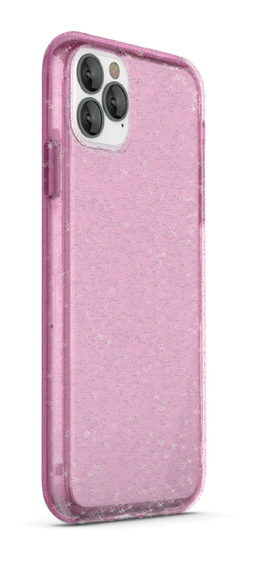 Pink glimmering slim protective case for iPhone 11 Pro cell phones