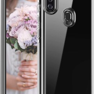 Crystal clear protective case for Samsung A11 cell phones