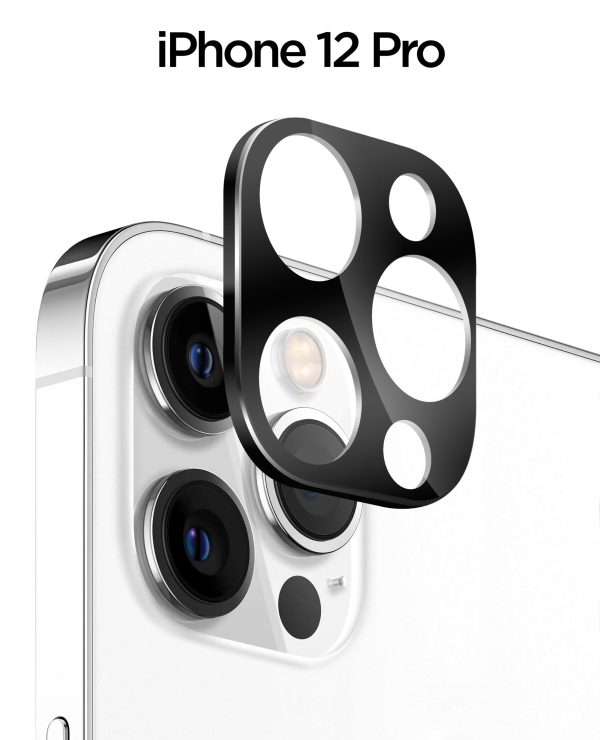 Aluminum full camera lens coverage Glass Protector for iPhone 12 Pro cell phones