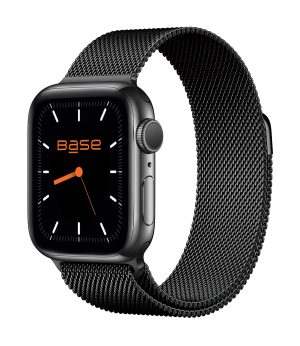 Black Stainless Steel Band for apple watch for Series 1/2/3/4/5/6/7/SE - Small (38/40/41mm)