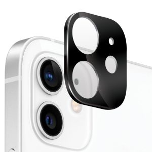 Aluminum full camera lens coverage Glass Protector for iPhone 12 Mini cell phones