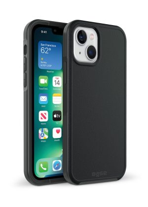 Black rugged protective case for iPhone 13 Mini cell phones