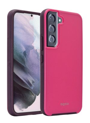 Pink rugged case for Samsung S22 Plus cell phones