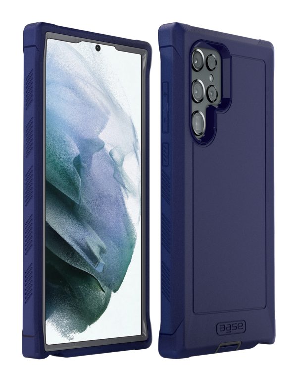 Blue rugged case for Samsung S22 Ultra cell phones
