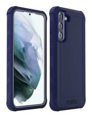 Blue boulder rugged case for Samsung S22 Plus cell phones