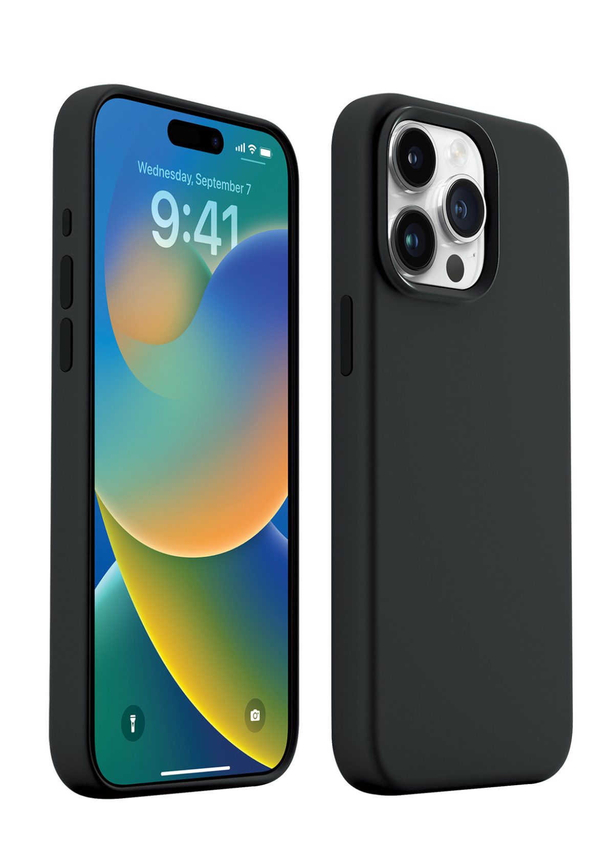  LAUT - Crystal Matter case Compatible with iPhone 15 Pro Max  (6.7) - Black : Cell Phones & Accessories